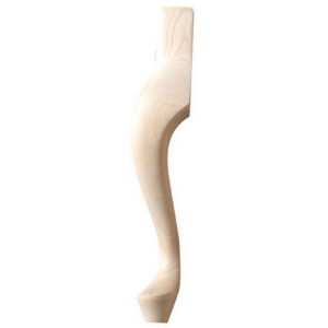 Queen Anne Style Wooden Leg