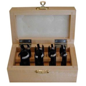 Wood Plug Cutter Set (8 Pieces)