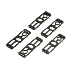Set of Fixing Parts for Dual Bottom Guide Channel - Set of 5 Pieces
