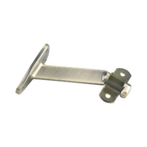 Heavy-Duty Aluminum Bracket with Extended Arm for Wood Handrail - 4 1/16 in (103.18 mm)