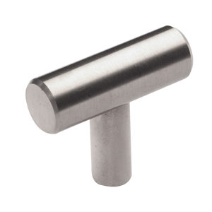 Contemporary Stainless Steel Knob - 3487