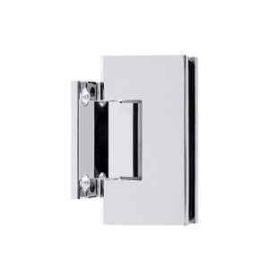 Riveo Pro Glass-to-Wall Hinge with Short Back Plate