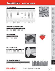 Richelieu Catalog Library - Fastener Guide - page 35