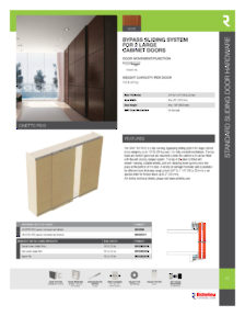 Librairie des catalogues Richelieu - R-RANGEMENT Furniture Sliding Door Hardware - page 39