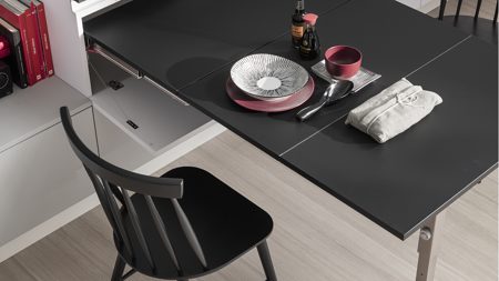 T-ABLE XL - Concealed Sliding Table Mechanism